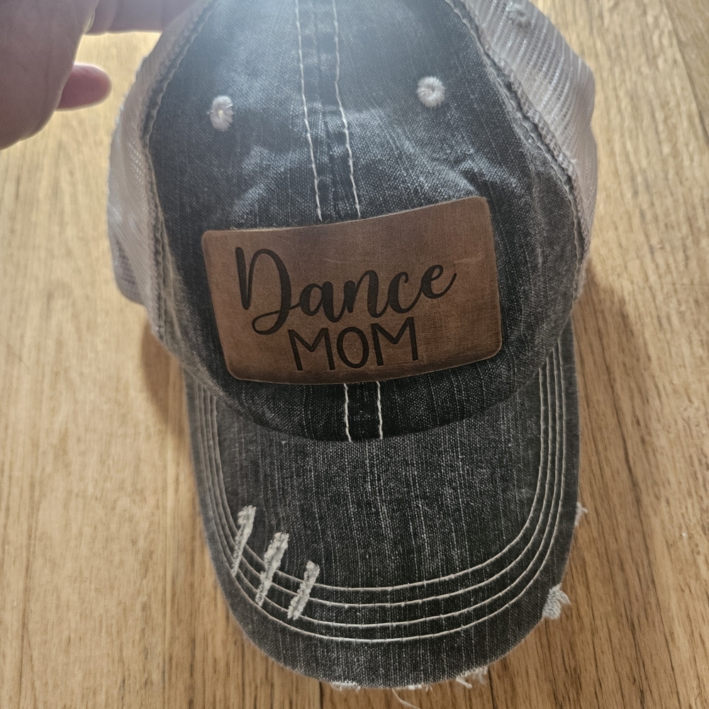 Dance Mom Distressed Cap